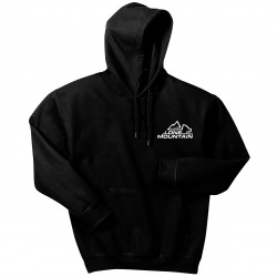 18500 Men's Embroidered Lone Mountain Hooded Sweatshirt